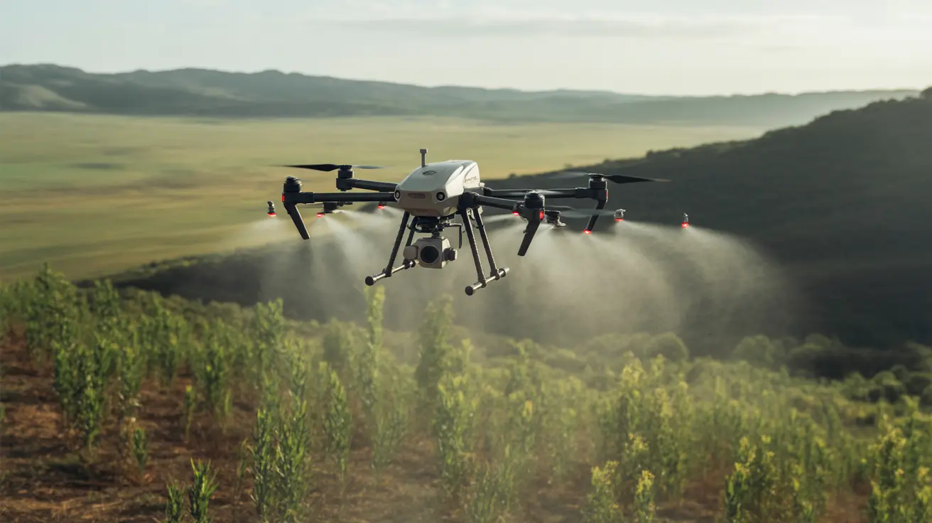 A Ascensão dos Drones Pulverizadores na Agricultura
