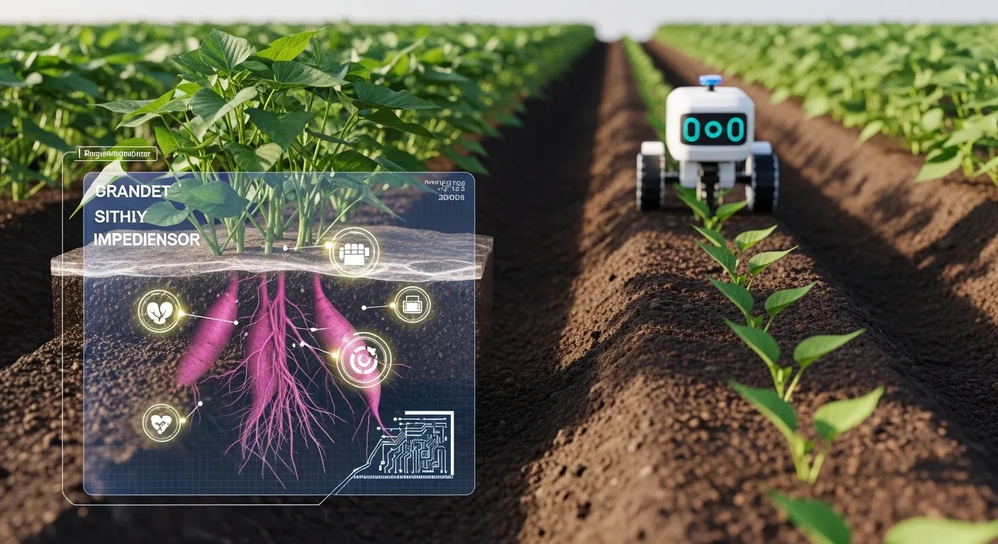 Automação no Cultivo de Batata-Doce O Uso de Robôs para Plantio e Monitoramento de Pragas Subterrâneas