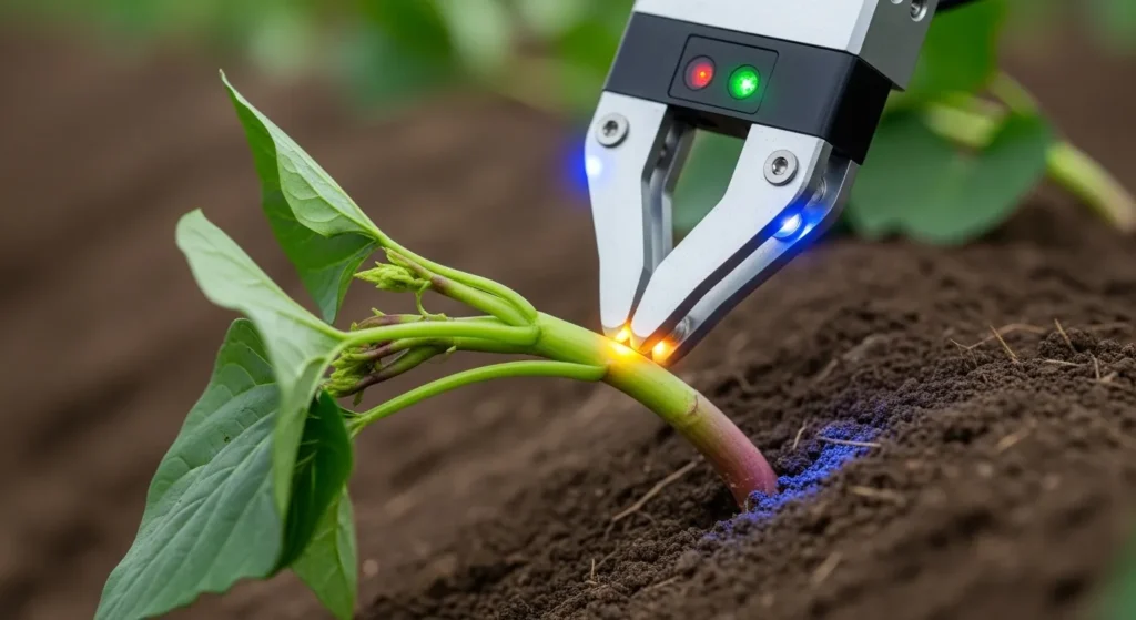 Automação no Cultivo de Batata-Doce O Uso de Robôs para Plantio e Monitoramento de Pragas Subterrâneas
