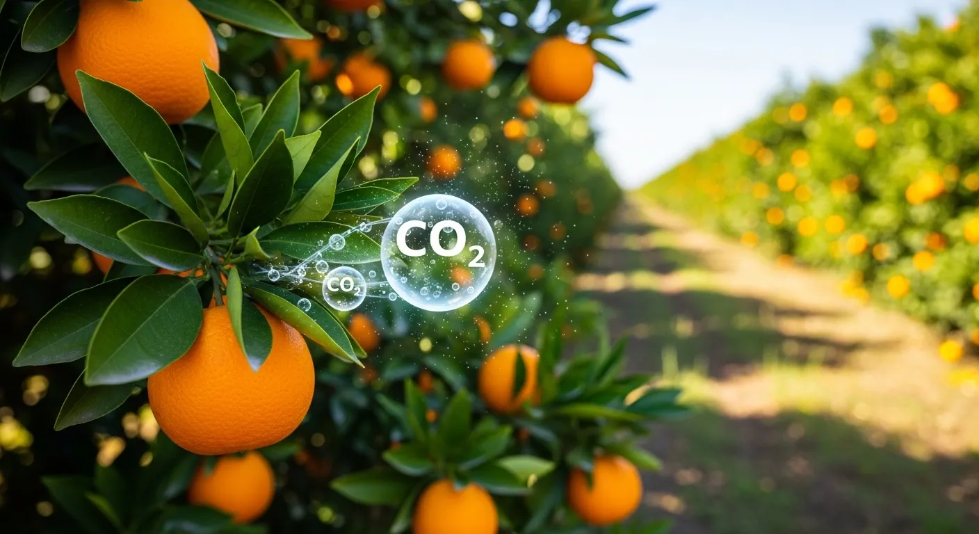 Sequestro de Carbono em Pomares de Laranja Monitorando a Retenção de CO2 para o Mercado de Créditos (1)