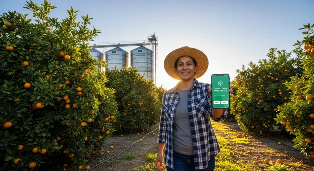 Sequestro de Carbono em Pomares de Laranja Monitorando a Retenção de CO2 para o Mercado de Créditos (1)