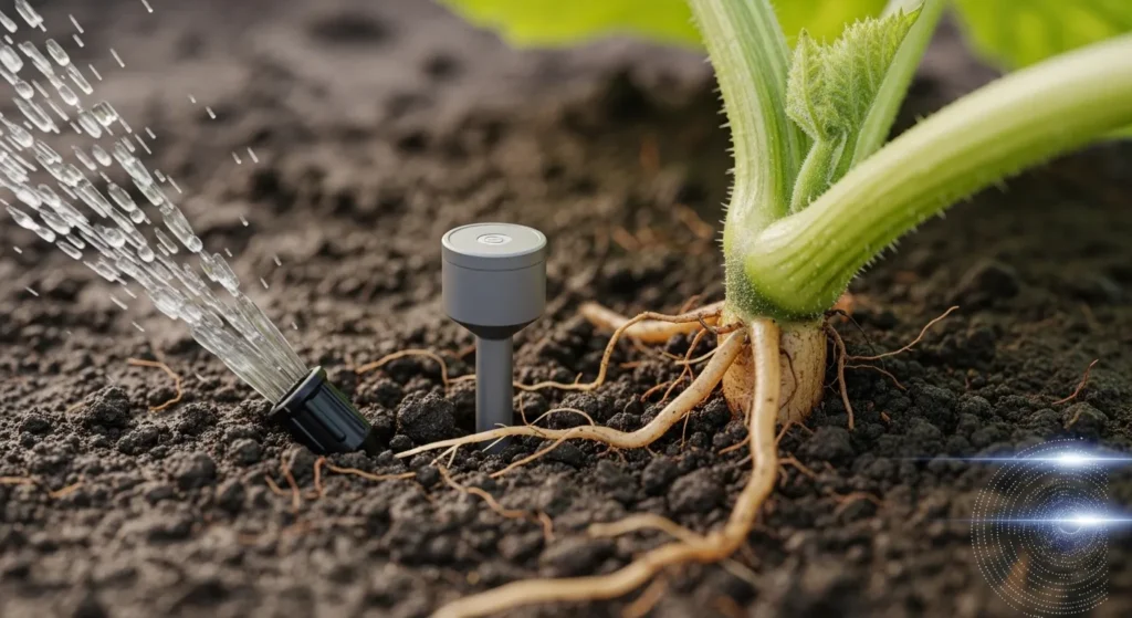 IA na Irrigação de Hortaliças: Como Sistemas Inteligentes Economizam 40% de Água no Cultivo de Abóbora