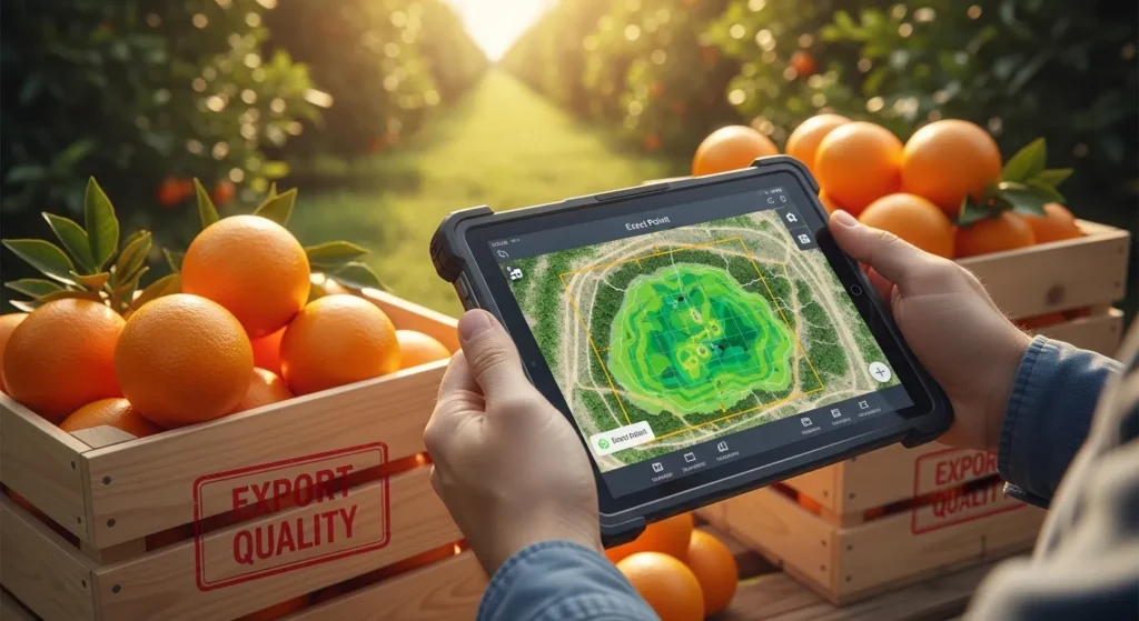 Visão Computacional na Laranja Como a IA Identifica o Ponto Exato de Maturação para Exportação