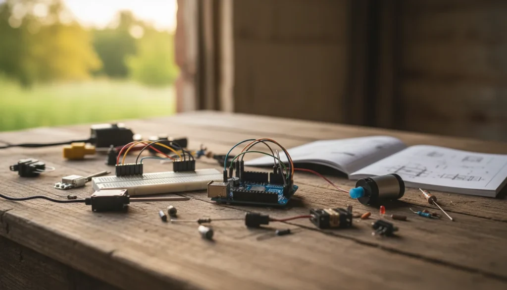 Kit Robótica Arduino Rural: Automatize Sua Produção com Baixo Custo e Muita Prática
