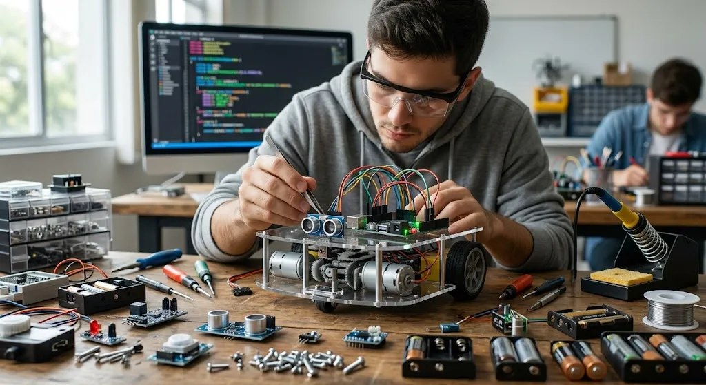 Kit robô DIY como escolher a melhor opção para montar e aprender na prática