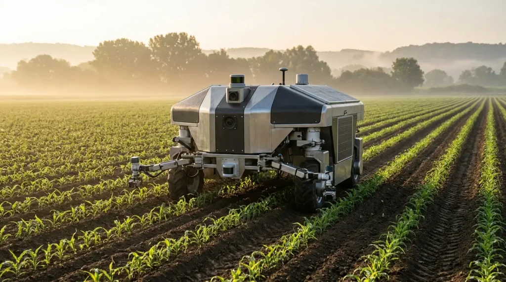Robô agrícola como funciona e por que essa tecnologia está ganhando espaço no campo