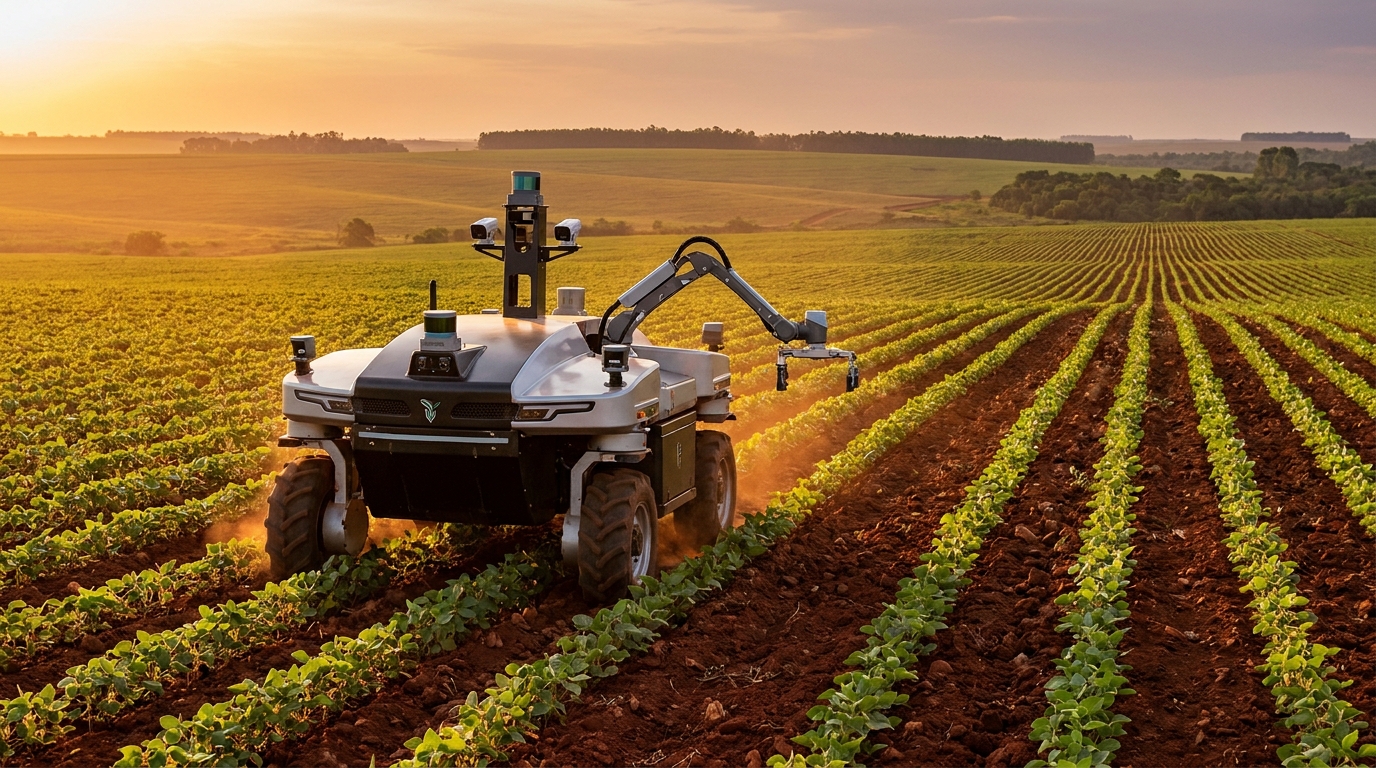 Robô agrícola em Mato Grosso como essa tecnologia pode ganhar força no coração do agro brasileiro