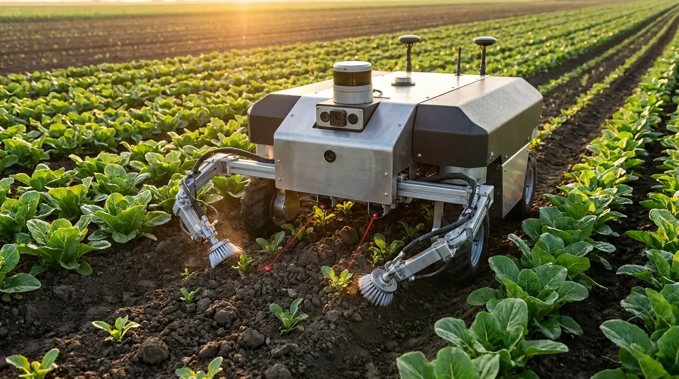 Robô capina agrícola como funciona e por que essa tecnologia está chamando atenção no agro