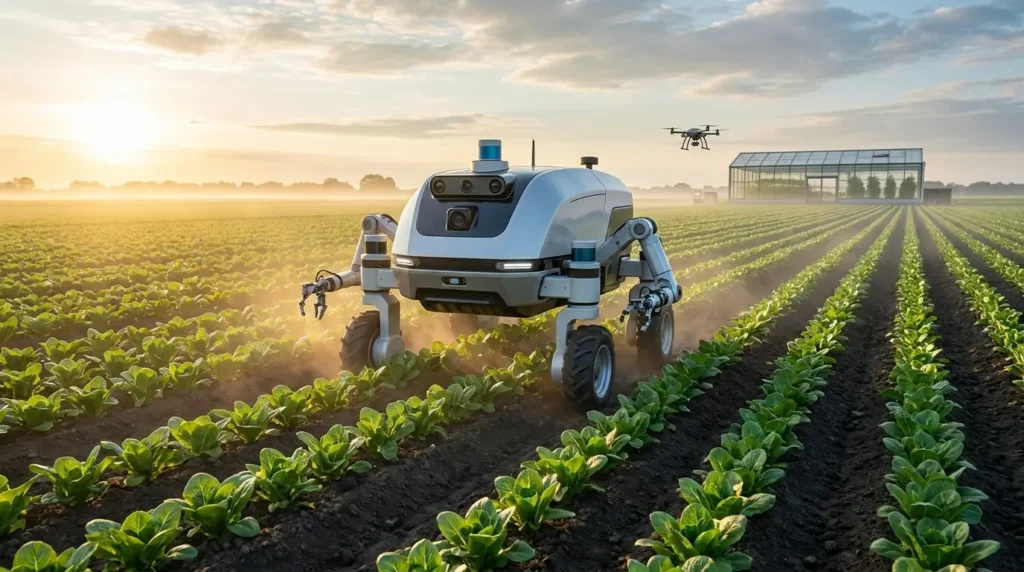 Robô para agricultura de precisão como essa tecnologia está mudando o campo na prática