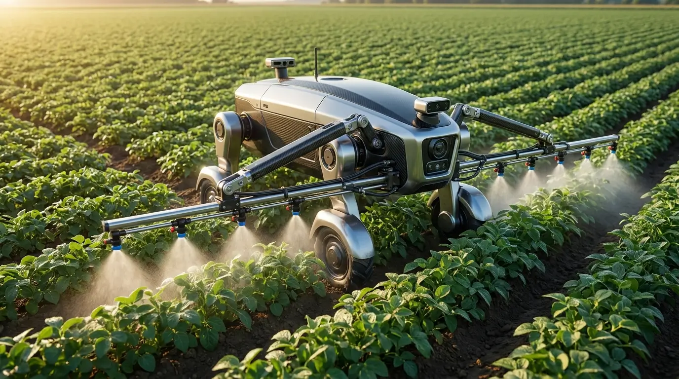 Robô pulverizador autônomo: como funciona e por que essa tecnologia está ganhando espaço no agro