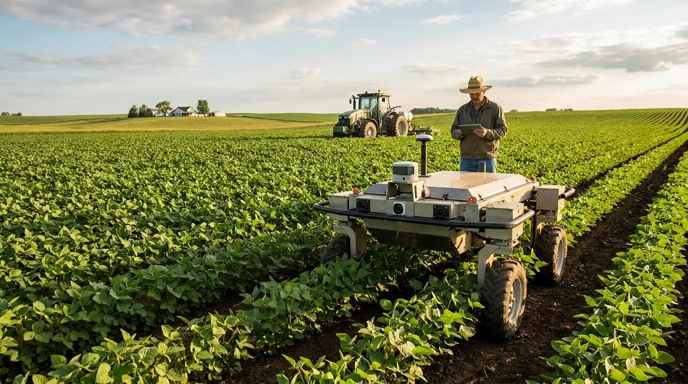 Robótica na soja como a tecnologia pode transformar uma das culturas mais importantes do agro
