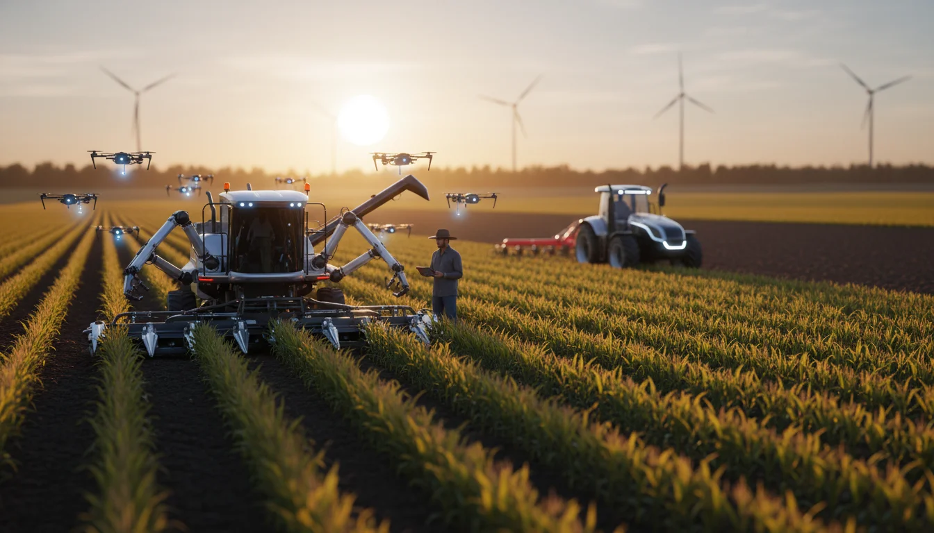 Automação robótica no agro: como a tecnologia está transformando a eficiência no campo