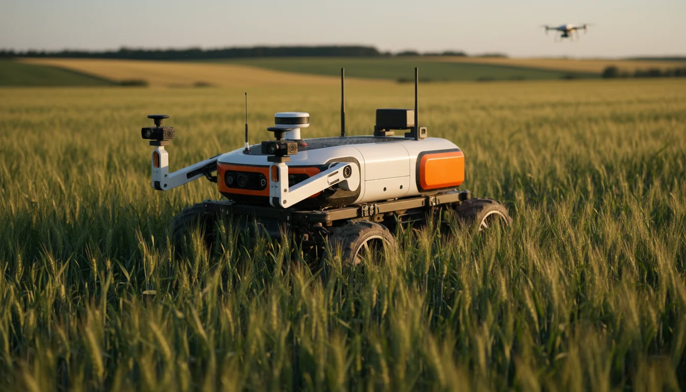 Robô para monitoramento de lavoura: como funciona e por que essa tecnologia ganhou espaço no agro
