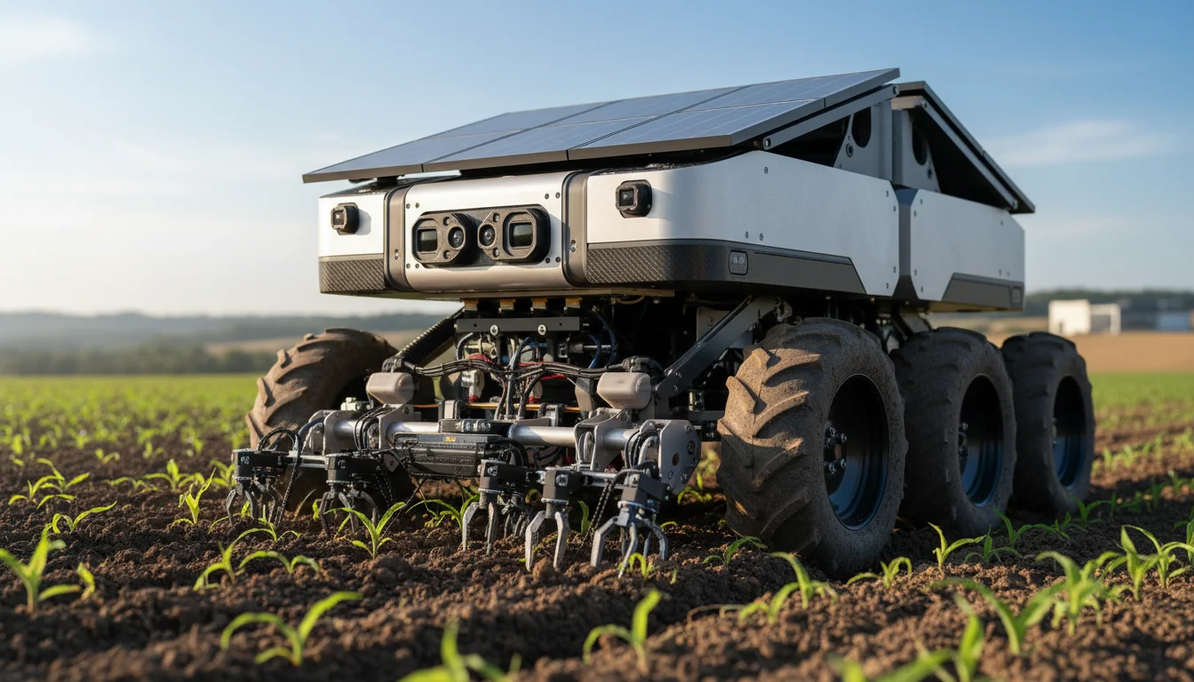 Robô solar agrícola: como funciona e por que essa tecnologia está chamando atenção no agro