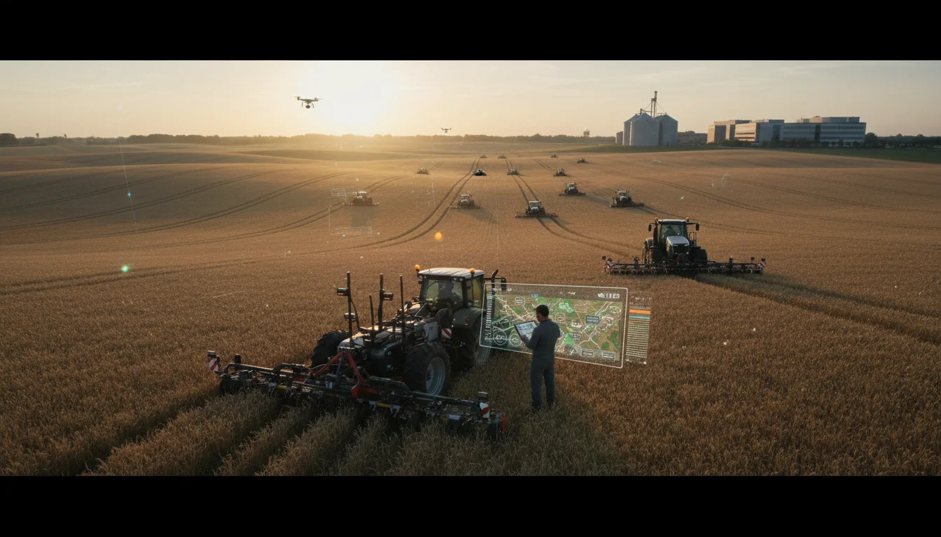 Software de agricultura de precisão para grandes empresas