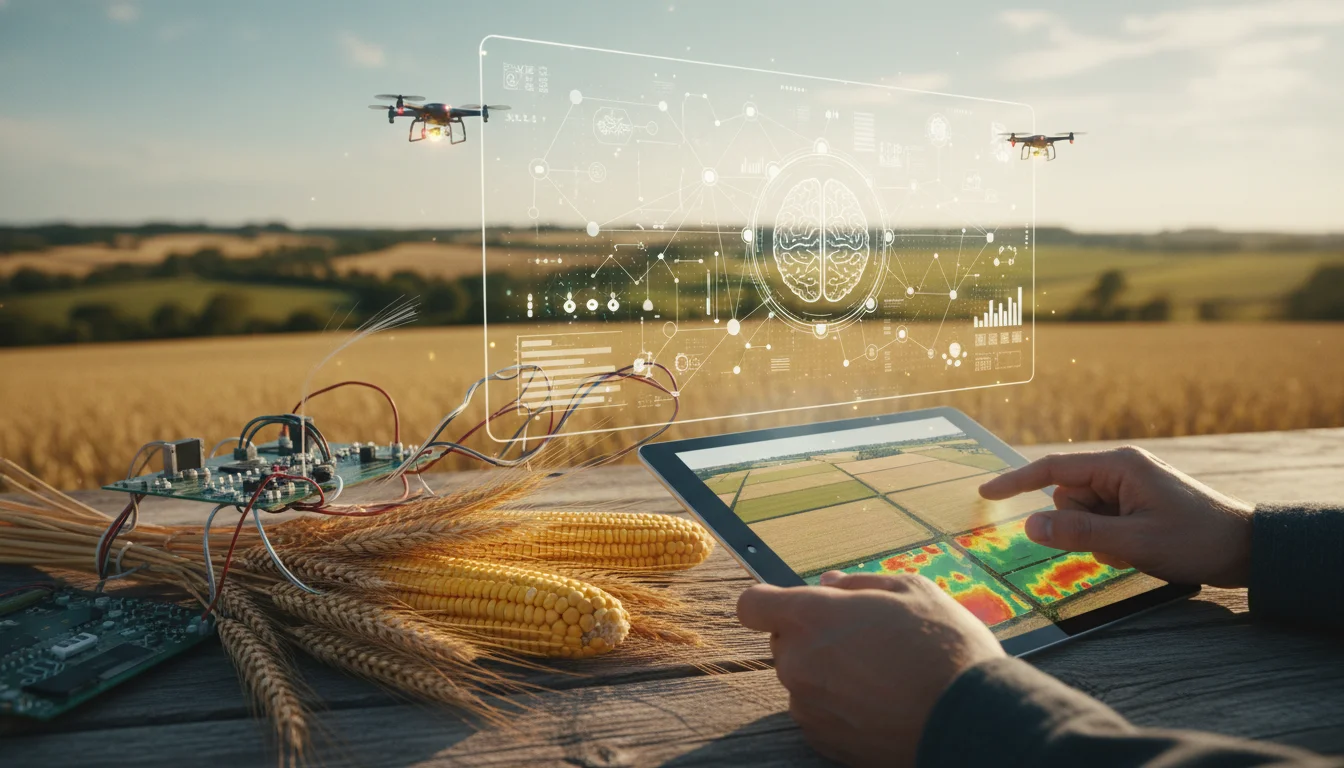 Colheitas otimizadas: análise de imagens agrícolas por IA