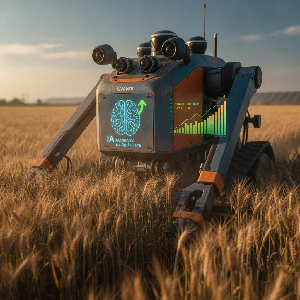 IA autônoma na agricultura: produtividade e lucro hoje
