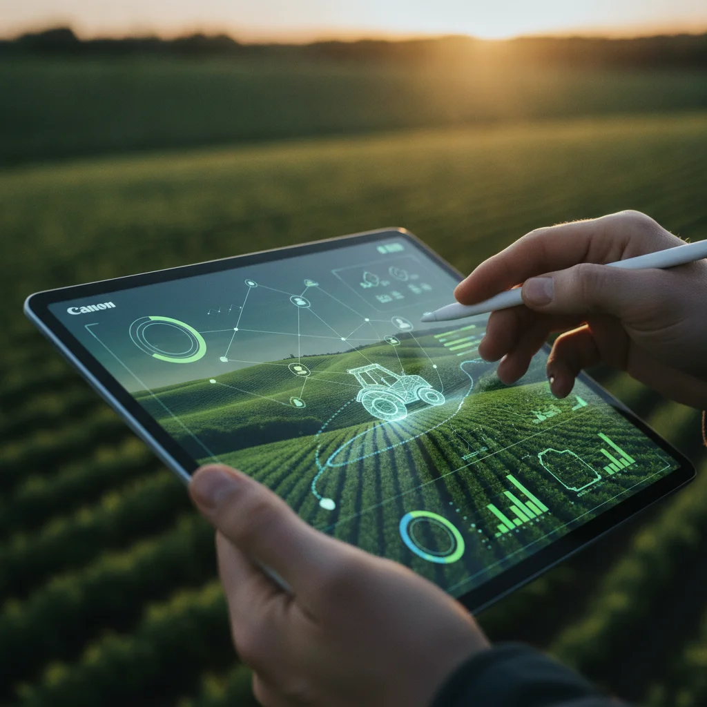 Plataforma de gestão agrícola digital: otimize produção