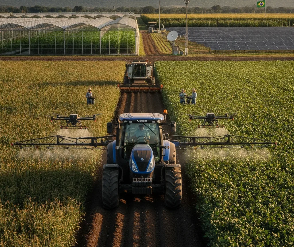 A Evolução da Agricultura Tecnológica no Brasil